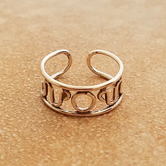 Toe Ring, Sterling Silver, Cute - Picture 1 of 1